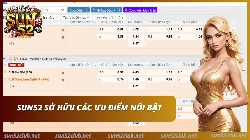 Kho trò chơi đa dạng với đủ các thể loại trò cá độ