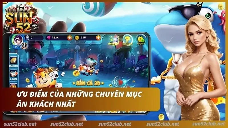 Điểm mạnh của sảnh bắn cá thu hút hội viên